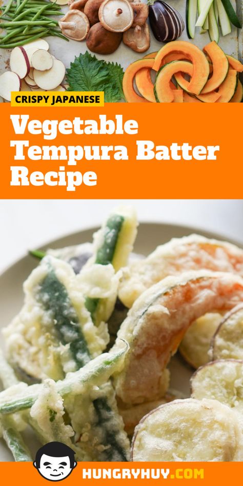 Tempura Batter Recipe, Tempura Recipes, Veggie Tempura, Chicken Tempura, Tempura Vegetables, Vegetable Tempura, Tempura Recipe, Fried Recipes, Pastry Cook