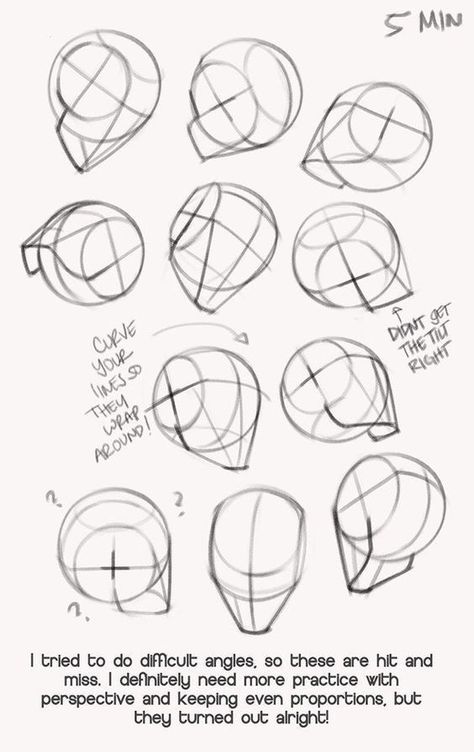 얼굴 드로잉, Drawing Tutorial Face, Human Anatomy Drawing, Body Drawing Tutorial, Drawing Heads, Human Anatomy Art, Anatomy Sketches, Different Angles, Anatomy Drawing