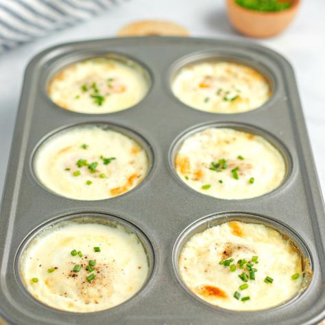 French Eggs, Baked Eggs Recipe, Recipes Breakfast, Breakfast Recipes Casserole, Breakfast Items, Easy Cooking Recipes, Muffin Tin, Breakfast Brunch Recipes, Omelet