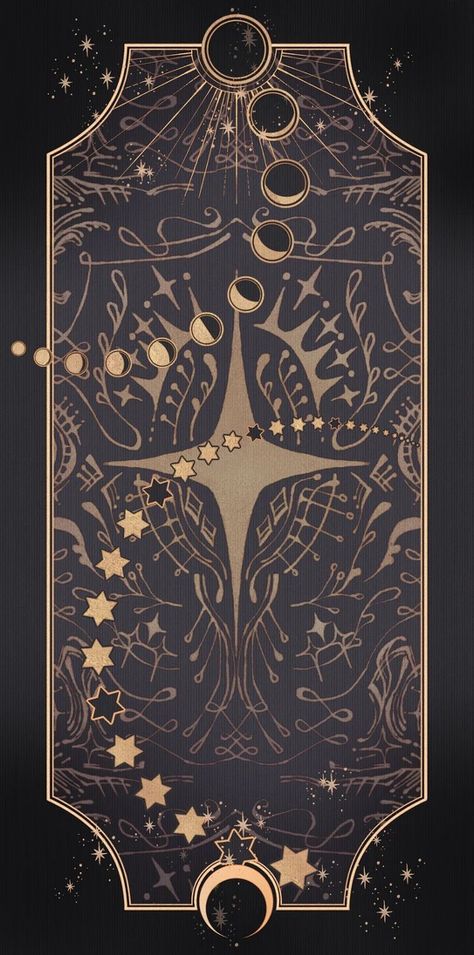 Kartu Tarot, Witchy Wallpaper, Wallpaper Collage, 카드 디자인, Celestial Art, Arte Inspo, Cool Wallpapers Art, 판타지 아트, Pretty Wallpapers Backgrounds