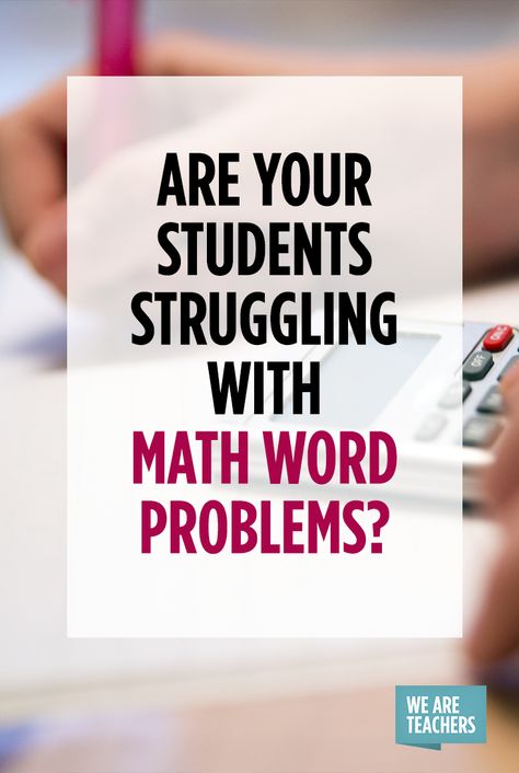 math-word-problems Math Instructional Strategies, Word Problem Strategies, Teaching Word Problems, Math Story Problems, Math Talk, Upper Elementary Math, Math Problem Solving, We Are Teachers, Learning Tips