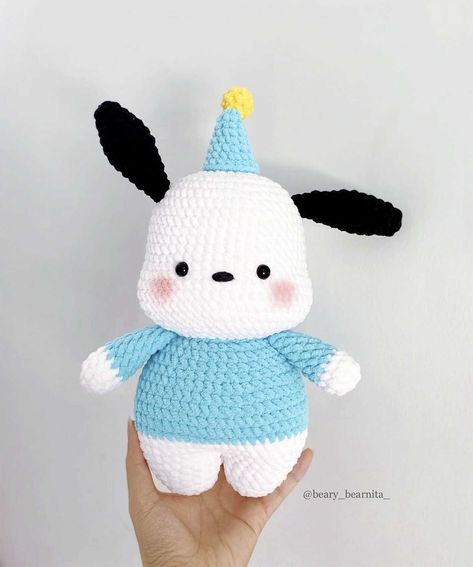 Amigurumi Dog Crochet Free Pattern - Free Amigurumi Dog Crochet Free Pattern, Anime Crochet, Hello Kitty Crochet, Amigurumi Dog, Dog Crochet, Amigurumi Elephant, All Free Crochet, Fun Crochet, Free Amigurumi Patterns