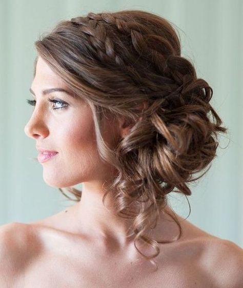 Low Side-Bun with Double Braid Side Bun Hairstyles, Side Bun, Special Occasion Hairstyles, Homecoming Hairstyles Updos, Updo Hairstyle, Messy Bun Hairstyles, Wedding Hairstyles Updo, Easy Hairstyles For Long Hair, Formal Hairstyles