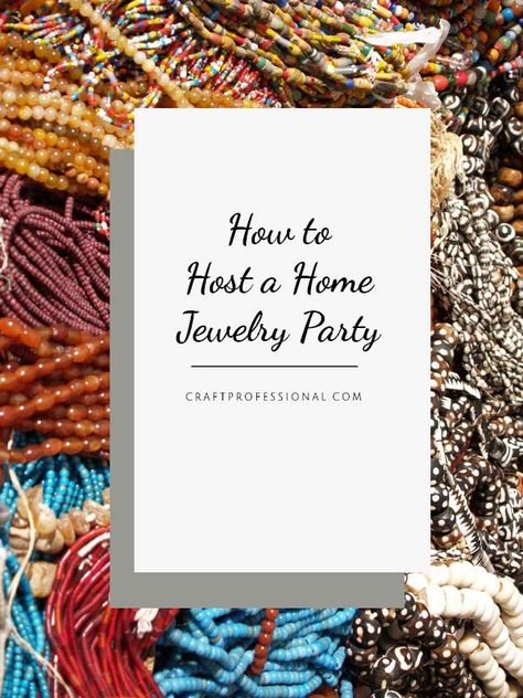 Thinking about hosting a home jewelry party to sell your handmade treasures? Get lots of tips here - http://www.craftprofessional.com/home-jewelry-party.html Jewelry Party Display, Diy Jewelry To Sell, Jewelry By Brand, Jewelry Making Business, Jewerly Making, Expensive Jewelry, Jewelry Images, Amethyst Jewelry, Jewelry Armoire