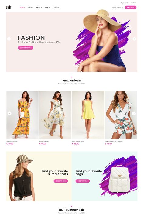 The "Ubit - Multipurpose WooCommerce Theme" is designed to cater to a variety of online businesses, allowing them to create a versatile and attractive e-commerce website. E Commerce Website Design, Website Design Wordpress, Minimalist Layout, E Commerce Website, Ecommerce Website Design, Woocommerce Themes, Fashion Stores, Art Tutorial, Ecommerce Website