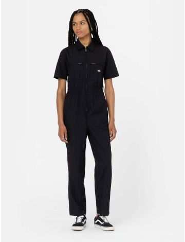 Women's Dungarees - Denim Dungarees & Overalls | Dickies® UK Bib And Brace Overalls, Dickies Coveralls, Dickies Clothing, Dickies Overalls, Bistro Apron, Denim Dungarees, Army Fashion, Red Jumpsuit, Work Wear Women