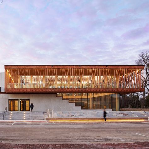 Jeanne Gang, Mass Timber, Theater Architecture, Timber Architecture, Timber Buildings, Wood Architecture, Architecture Design Sketch, Cultural Centre, Timber Structure