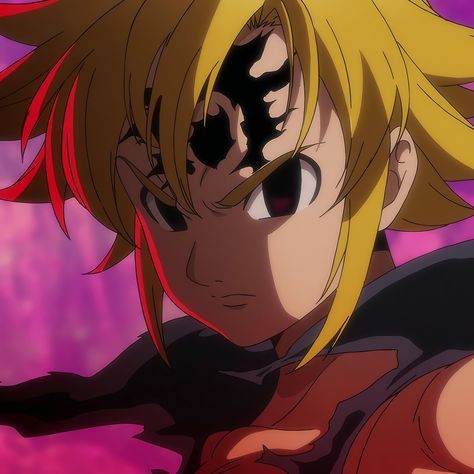 Seven Deadly Sins, Anime, Hair, Black