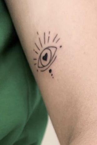 Evil Eye Heart Tattoo, Evil Eye Tattoo, Eye Tattoo, Hand Tattoo, Tattoo You, Heart Tattoo, Inspirational Tattoos, Third Eye, I Tattoo