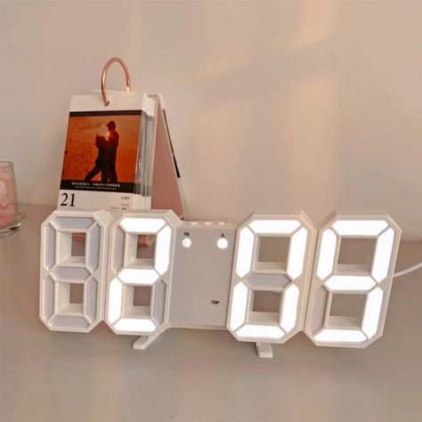 Wall Clock Hanging, Led Wall Clock, Led Alarm Clock, Office Clock, Digital Wall Clock, Led Clock, Hanging Clock, Bedroom Desk, Table Clocks