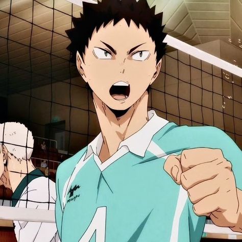 Iwazumi #iwazumihajime #iwazumi #haikyuu #haikyu # Iwaizumi Icon, Haikyuu Photos, Haikyuu Iwaizumi, Iwa Chan, Haikyuu Oikawa, Haikyuu Boys, Aoba Johsai, Iwaizumi Hajime, Haruichi Furudate