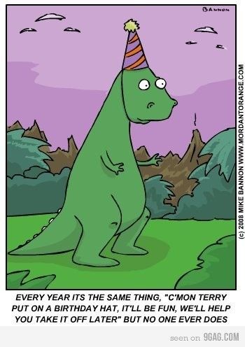 "C'mon Terry, it'll be fun." Trex Jokes, Happy Birthday Humorous, T Rex Arms, Funny Happy Birthday Meme, Funny Happy Birthday Pictures, T Rex Humor, Happy Birthday Meme, Happy Birthday Funny, Happy Birthday Pictures