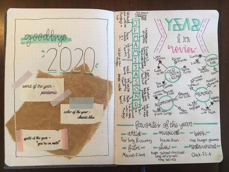 Bujo End Of Year Review, End Of Year Journaling, Bullet Journal End Of Year, End Of Year Bullet Journal, Year Bullet Journal, Bullet Journal First Page, End Of Year Review, Year Review, Bullet Journal Quotes