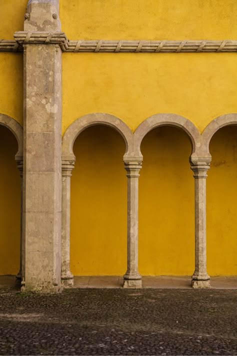 Asteroid City, Riad Marrakech, Yellow Photography, Yellow Wall, Yellow Aesthetic, Islamic Architecture, Mellow Yellow, Shades Of Yellow, Color Textures