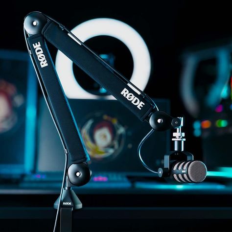 REVIEW: RODE PSA1+ Broadcast Microphone Boom Arm Podcast Setup, Boom Arm, Cable Management System, Muslin Backdrops, Small Camera, Desktop Stand, Professional Audio, Cable Management, Audio Equipment