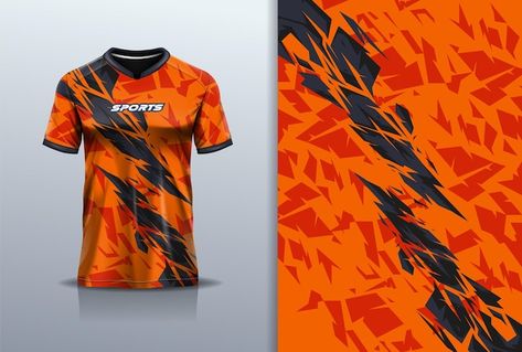 Orange Vector Background, Sports T Shirt Design Ideas, Sports Tshirt Designs Men, Orange Jersey Design, Sport Shirt Design Ideas, Cool Jersey Design, Sport Jersey Design, Men Background, Volleyball Jersey Design