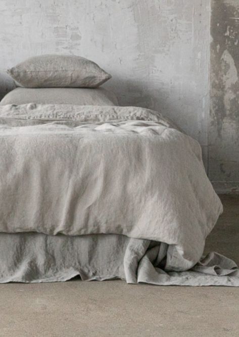 Pure Linen Bedding, Grey Linen Bedding, King Pillows, Stay In Bed, Linen Sheets, Bed Linen Sets, Linen Duvet Covers, Linen Duvet, Linen Pillow Cases