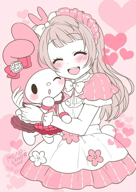 Sanrio Anime Pfp, My Melody Fanart, Sanrio People, Sanrio Fanart, Hello Kitty Fanart, Cute My Melody, My Melody Cute, My Melody And Kuromi, Melody And Kuromi