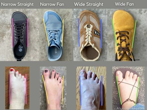 Debunking the Wide Shoe Myth - Why Foot Shaped Shoes Are ACTUALLY Good For Wide Feet | Anya's Reviews Learn Morse Code, Grandma Shoes, Wide Feet Shoes, Best Barefoot Shoes, Zero Drop Shoes, Xero Shoes, Foot Shoes, Foot Exercises, Extra Wide Shoes