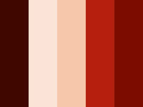 Brown Illustration, Flat Color Palette, Colour Pallets, Create Color Palette, Cool Color Palette, Hex Color Palette, The Color Wheel, Color Palette Challenge, Red Colour Palette