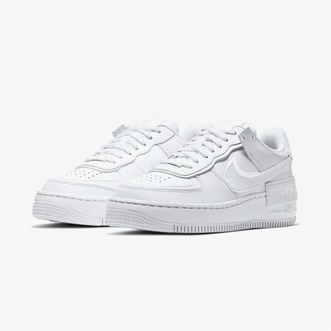 Nike - AF1 Shadow “Triple White” - 36-40 ARASI - Shadow Af1, White Shadow, Get Excited, Nike, White