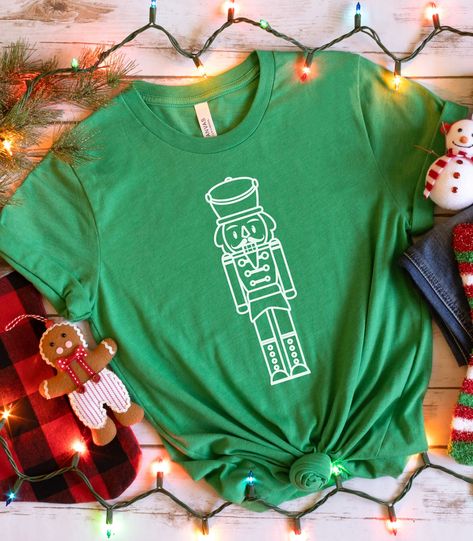 Nutcracker Christmas Shirt, Nutcracker Shirts Vinyl, Nutcracker Shirt, Htv Shirts, Fairy Shirt, Cute Couple Text Messages, Christmas Vinyl, Womens Christmas, Sugar Plum Fairy