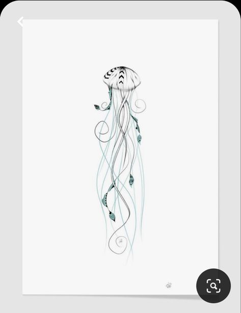 Jelly Fish Tattoo Fine Line, Fish Tattoo Fine Line, Tattoo Fine Line, Jellyfish Tattoo, Fish Tattoo, Jelly Fish, Fine Line, Future Tattoos, Jellyfish