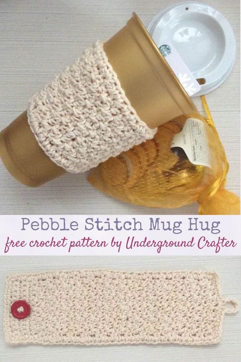 Easy Crochet Gifts, Stitch Mug, Simple Mug, Reusable Plastic Cups, Winter Holiday Crafts, Crochet Classes, Winter Crochet, Popular Crochet, Beginners Crochet