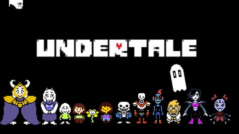 Undertale Every Character Art created by myself, Jenna Mettaton. So proud with how it turned out!!! Undertale Pc Wallpaper, Undertale Banner, Undertale Pc, Undertale Poster, Undertale Pixel Art, Undertale Background, Undertale Wallpaper, Undertale Characters, Undertale Game