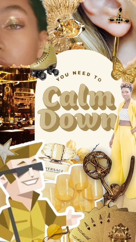 ESTP Moodboard for Spotify Playlist #mbti #goldaesthetic #yellowaesthetic #myersbriggs #aesthetic #moodboard Estp Aesthetic Wallpaper, Estp Aesthetic Outfit, Estp Aesthetic, Gold Aesthetic, Phone Wallpaper Patterns, Spotify Playlist, Yellow Aesthetic, Doja Cat, Cat Pin