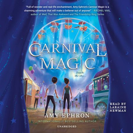 The Best Audiobooks for Kids and Families to Listen to This May | Brightly Roket Air, House Of Mirrors, Middle Grade Fantasy, Lucy Pevensie, Carnival Magic, Middle Grade Books, South Devon, Carnival Rides, Grade Book