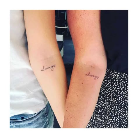 Top 101 Best Friendship Tattoo Ideas - [2021 Inspiration] Friendship Tattoo Ideas, Small Friendship Tattoos, Matching Friendship Tattoos, Friendship Tattoo, Always Tattoo, Hope Tattoo, Matching Friend Tattoos, Small Finger Tattoos, Best Tattoos For Women