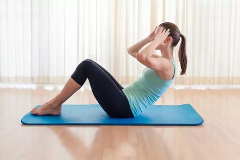 Exercise and healthy food can help you reduce tummy fat after pregnancy. However, you need to do the right exercises that focus on the tummy. Body Composition Exercises, Composition Exercises, Reduce Tummy Fat, Killer Body, Incense Burner Holder, Exercise After Pregnancy, Sit Ups, Post Partum Workout, Post Pregnancy