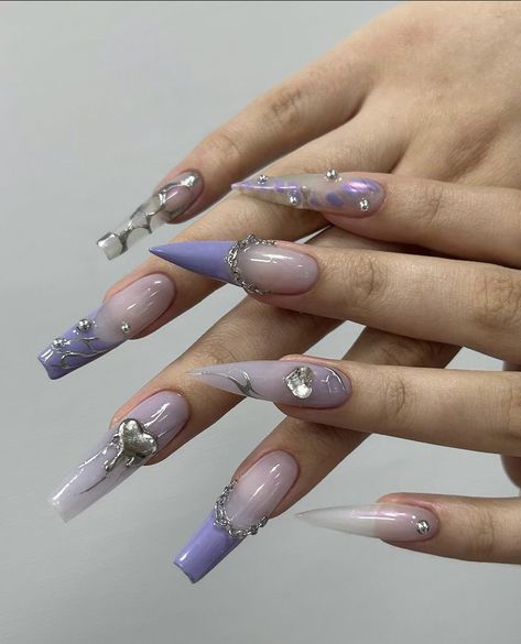 Elegant Summer Nails, Vampire Nails, Summer Nails 2024, Retro Nails, Asian Nails, Hippie Nails, Grunge Nails, Blush Nails, Crazy Nails