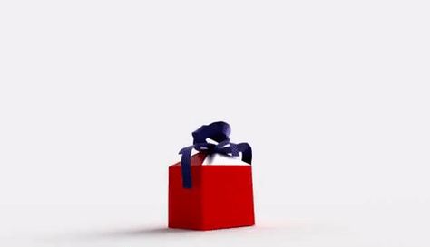 #Confetti -❛#Gift #Box❜ #Gif Gift Box Animation, Confetti Gif, Christmas Gift Videos, Present Box, Christmas Campaign, Christmas Ad, Surprise Box, Gif Animation, Cool Animations