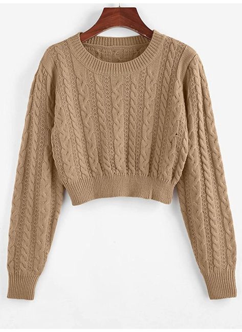 Cropped Sweater Outfit, Trendy Crewneck, Fasion Outfits, Stylish Hoodies, Trendy Fashion Tops, Crop Top Sweatshirt, Sweater Crop, Crop Top Outfits, Crop Sweater