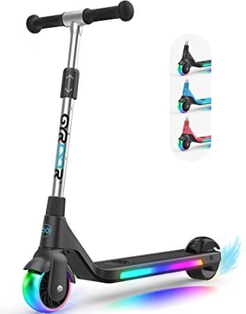 Gyroor Electric Scooter for Kids, Teens, Boys and Girls with Lightweight and Adjustable Handlebar, H30 Kids Electric Scooter with Rechargeable Battery, 6 MPH Limit-Best Gift for Kids! Cheap Electric Scooters, Scooters For Kids, Future Christmas, Electric Scooter For Kids, Cute Sketches, Scooter Girl, Boys Toys, Cool Gifts For Kids, Kids Scooter