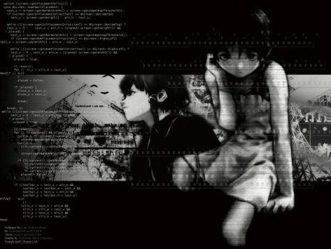 Serial Experiments Lain Laptop Wallpaper, Lain Iwakura Banner, Lain Iwakura Wallpaper Pc, Wallpapers Laptop Dark, Cybergoth Wallpaper Desktop, Webcore Wallpapers Pc, Emo Backgrounds Laptop, Cute Computer Backgrounds Aesthetic, Lain Wallpaper Desktop