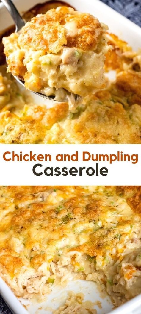 Easy Chicken And Dumpling Casserole, Chicken And Dumplings Casserole Bisquick, Baked Chicken And Dumplings Casserole, Chicken Casserole With Bisquick, Chicken And Dumplings Casserole Recipes, Chicken And Dumpling Casserole Recipes, Chicken And Dumpling Bake, Chicken And Dumplings Bake, Chicken Dinner Casserole Recipes