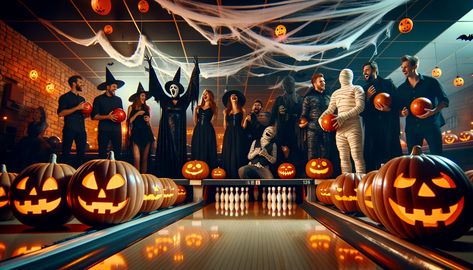 🎃🎳 Dive into the eerie glow of our Halloween bowling alley! With pumpkins lighting your way and mummy-wrapped pins waiting to be knocked down, every strike feels spook-tacular. Gather your ghoulish gang and join the fun! #HalloweenBowling #SpookyStrikes 🎃🎃🎃🎃 #Halloween #HalloweenEve #mybowlingexcuses #bowlingexcuses #linkinbio Halloween Bowling, Bowling Tournament, Halloween Eve, Bowling Alley, Monster Mash, Pumpkin Lights, Take A Shot, Bowling, Knock Knock