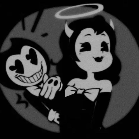 me and bae Bendy And Alice Angel Love Comic, Bendy And Alice Angel Love Pfp, Bendy And Alice Angel Pfp, Alice Bendy And The Ink Machine Pfp, I Love Angel Pfp, Bendy And The Ink Machine Pfp, Alice Angel And Bendy, Bendy And Alice Angel Love, Bendy Alice Angel