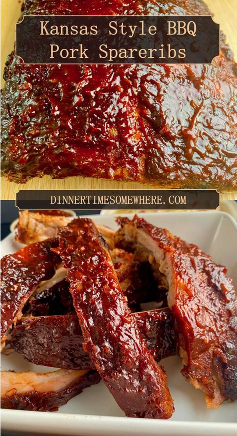 Beautiful Pork Spareribs with a Tomato BBQ Sauce Recipe Using Tomatoes, Pork Spareribs, Rib Sauce, Pork Sauce, Pork Spare Ribs, Happy Cooking, Bbq Sauce Recipe, Spare Ribs, Bbq Pork