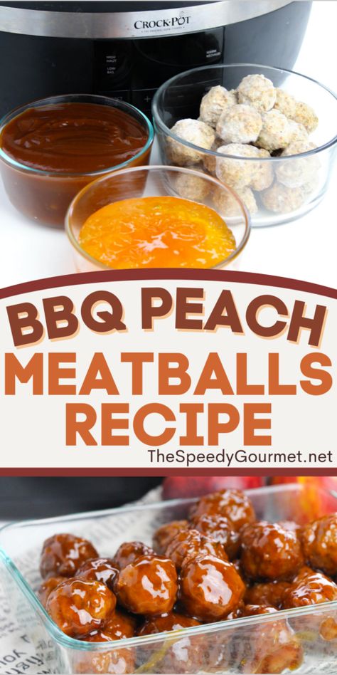 Easy Crock Pot Meatballs 3 Ingredients, Home Made Meatballs Crockpot, Crockpot Pasta Meatballs, Peach Meatballs Crock Pot, Meatball Crockpot Recipes Frozen, Meatball Meal Recipes, Crock Pot Meatballs Appetizers, Recipes Using Frozen Meatballs Crockpot, Fall Meatballs Crockpot