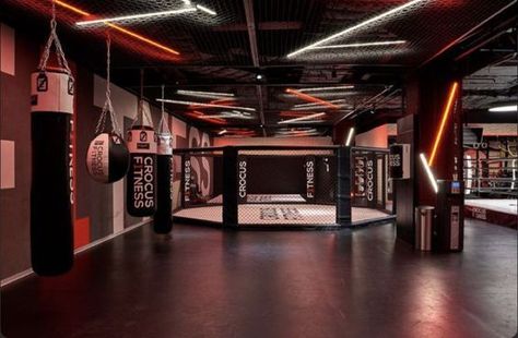 Dojo Design, Commercial Gym Design, Dream Gym, Gym Design Interior, Mma Gym, Gym Interior, Home Gym Design, Boxing Gym, Gym Room