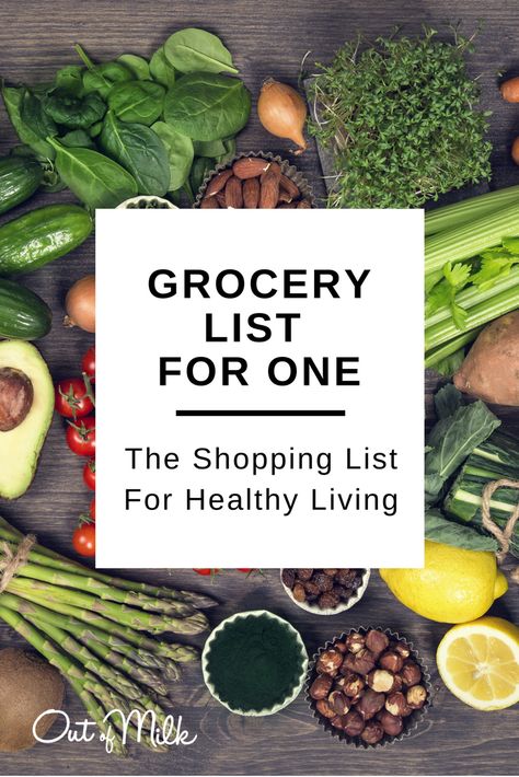 1 Person Grocery List, Meals For Single Men, Just Moved In Grocery List, Grocery List Healthy For One, Single Grocery List, Minimalist Grocery List, Meal Prep For Single Women, Basic Grocery List For One, Basic Food Shopping List