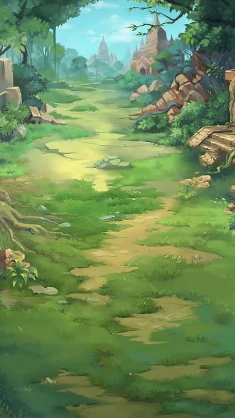 Game Background Art, Game Textures, Pokemon Backgrounds, Environment Props, Vertical Landscape, Concept Art Tutorial, Casual Art, Playing Cards Design, Game Background