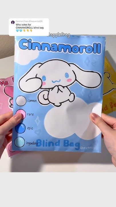 Cinnamoroll Blind Bag, Diy Cinnamoroll, Cinnamoroll Drawing, Paper Ducks, Roll Blinds, Paper Hand Craft, Kawaii Craft, Happy Tea, 2024 Ideas