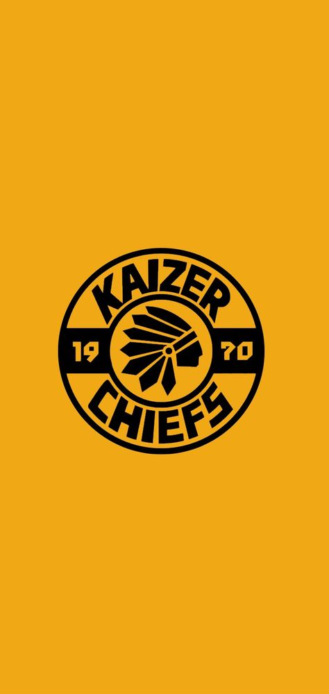 Football Club Logos, Chiefs Wallpaper, Kaizer Chiefs, Chiefs Logo, Logo Wallpaper, Football Design, Football Wallpaper, Sport Man, Football Club