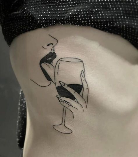 Woman licking wine glass Tattoo Design Women Arm, Wine Tattoos, Tattoo Donna, Tattoo Ideas Women Arm, Tattoos Women Arm, Arm Tattoos Women, Female Arm Tattoos, Women Arm Tattoo, Arm Tattoo Ideas Female