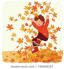 Jumping Into Leaf Pile Images, Stock ... Jumping In Leaves Aesthetic, Garden Flags Ideas, Boat Cartoon, Kids Falling, Shapes Worksheet Kindergarten, Plant Book, Leaf Drawing, Alphabet Cards, Kids Portraits